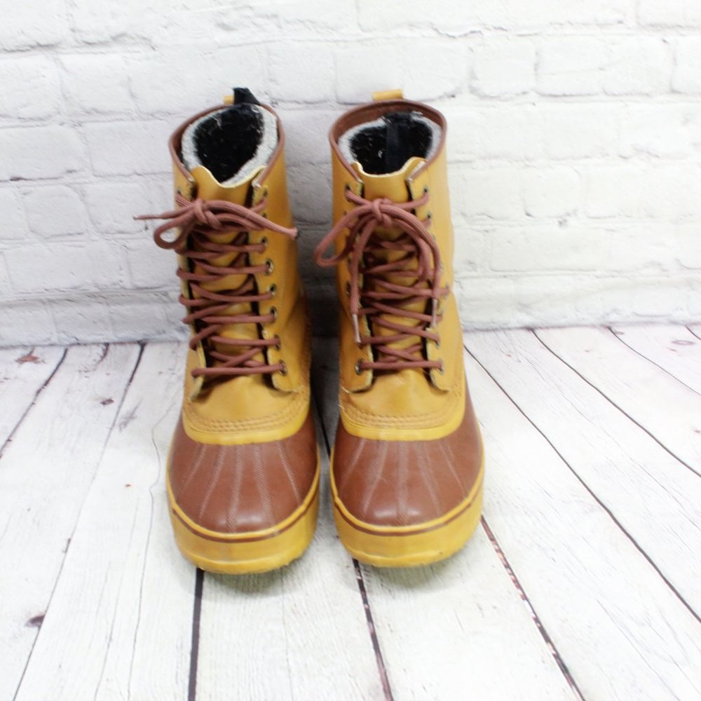 Sorel Men's 1964 Premium T Boot Brown Leather Insulated Waterproof Size US 8 - Picture 6 of 10